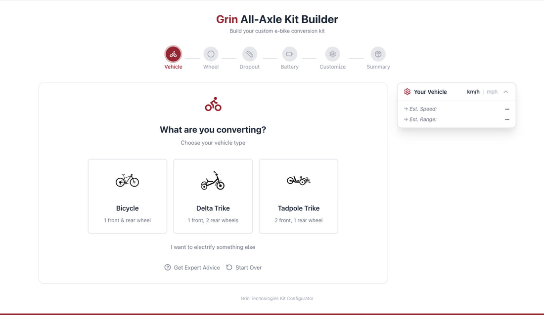 Open up the Kit Builder App