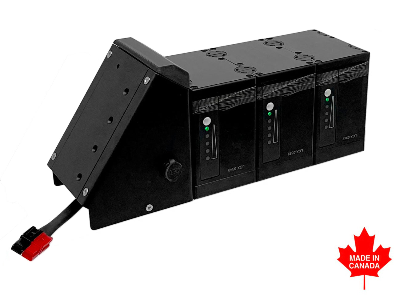 LiGo 10X 3 pack (36V 8.5Ah) with Baserunner Dock  - Image 1