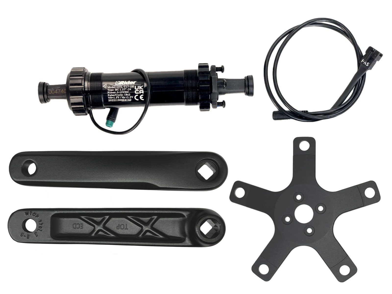 ERider100-T17 BB with 5 Arm Spider/Claw - Image 6
