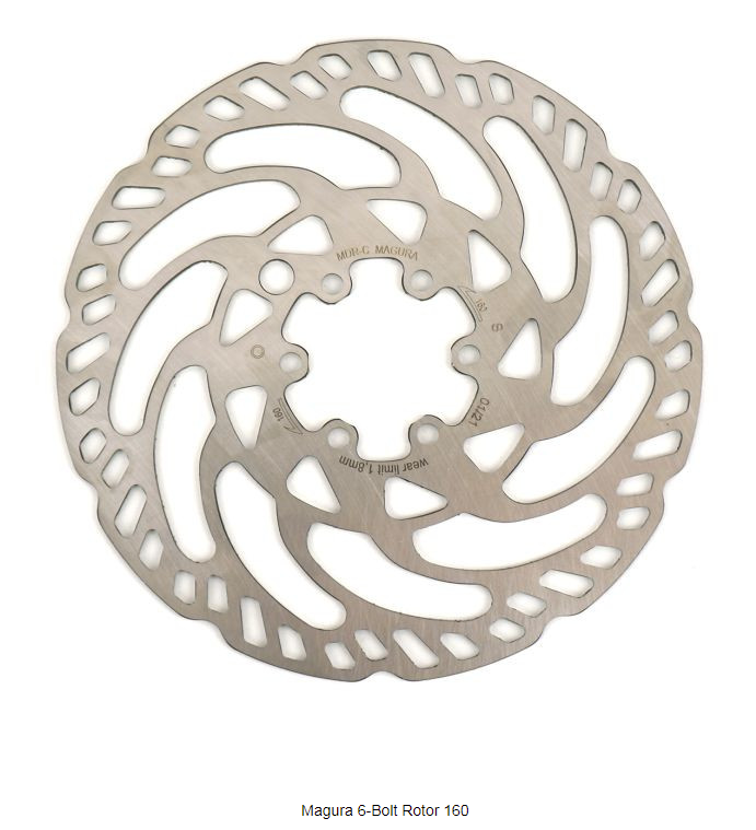 Magura Storm-HC eBike 6 Bolt Disc Brake Rotor 160