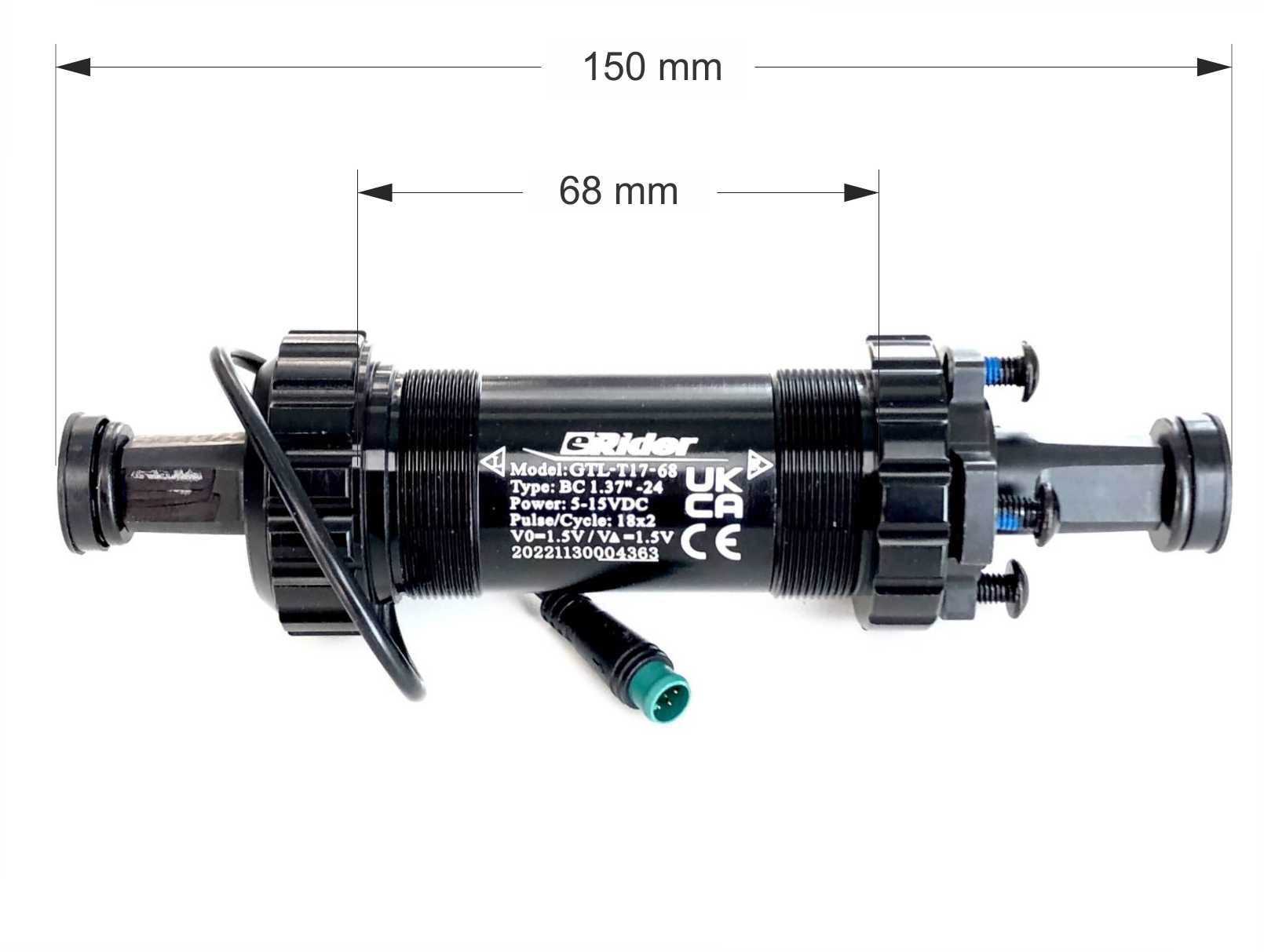 ERider68-T17 BB with 5 Arm Spider - Image 3