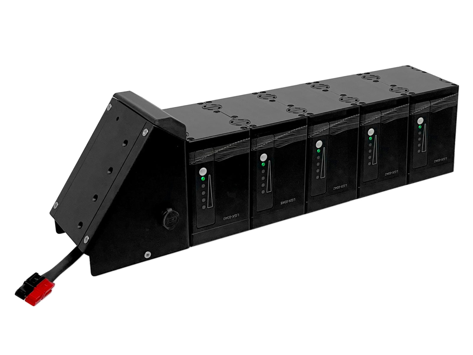LiGo 10X 5 pack (36V 14Ah) with Baserunner Dock