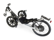 Grin All-Axle rear motor conversion. Example shown is on an older KMX trike equipped with a 36V Bottle Battery.