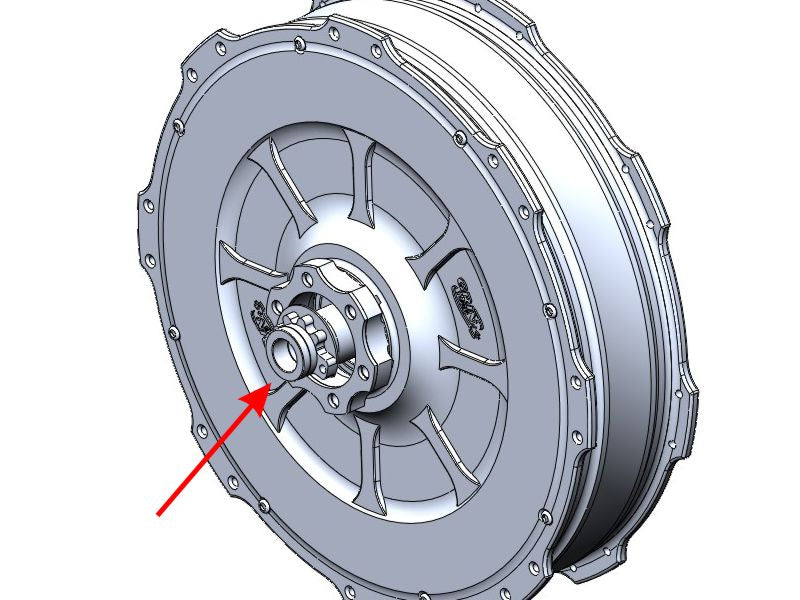 142mm Thru-Axle Rear Adapters for V3 - Image 2
