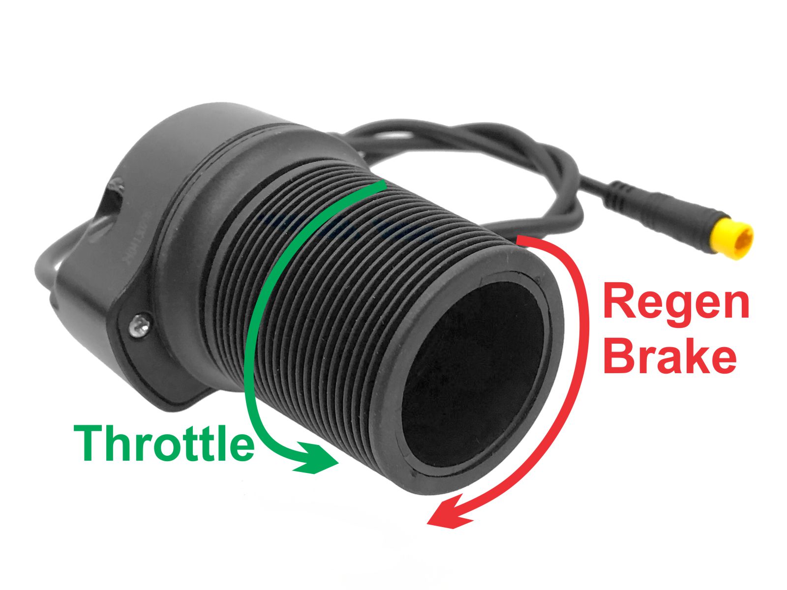 Bidirectional Twist Throttle with HiGo 3 pin Connector Plug - Image 2