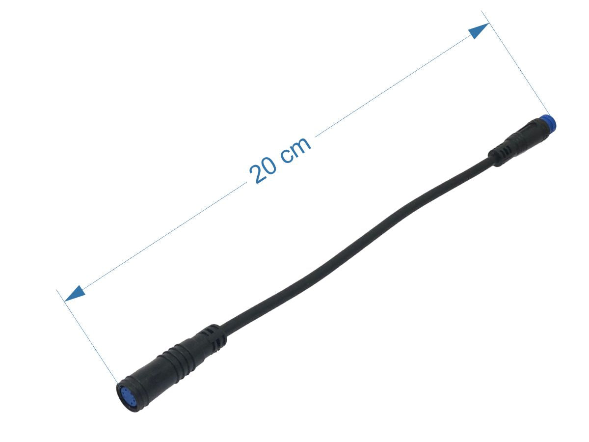 4 Pin Higo MiniB Extension Cable, 20cm - Image 1